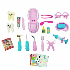 Mini dentista, Juego de Odontólogo, 20 piezas, con dientes accesorios, 10524. en internet