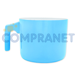 Jarro Ceramico Antiadherente Celeste Linea Soft 12cm 11489