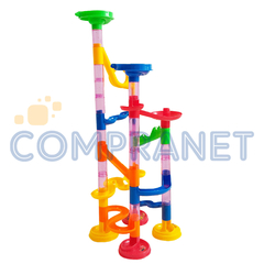Laberinto de Bolitas x 50 piezas, Pista de carreras p/canicas 13120 - comprar online