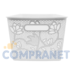 Caja organizadora Grande, Plástico calado, sin tapa, 11910 - comprar online
