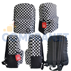 Mochila Urbana Cuadros 16 Pulgadas, De espalda. Original Wabro 13023 - Compranet