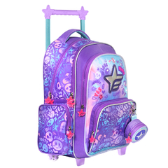 Mochila Footy 18´´C/Carrito Hologram Star, Footy 13635 en internet