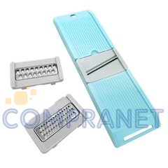 Mandolina Rallador Cortador 3 en 1, Cocina, Verduras, 11728 - comprar online