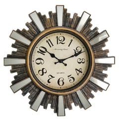 Reloj para Pared 30 cm Analógico Calado, Espejado, 13362 - comprar online
