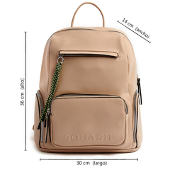 Mochila Urbana Dama Squash Eco-cuero, con llavero 13422 - comprar online