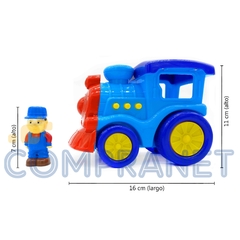Tren Locomotora didáctica con Luz y sonido 11791 - tienda online