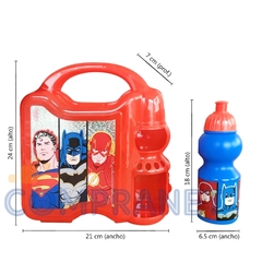Lunchera Personajes + Botella 350 ml, original Cresko, 12373 - comprar online