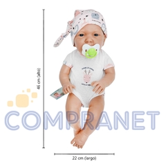 Bebé Real Mía/Astor, con Body Casita de Muñecas, 12033 - tienda online