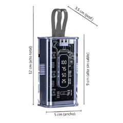 Cargador Portátil 10000mah, PowerBank, USB Universal 13337