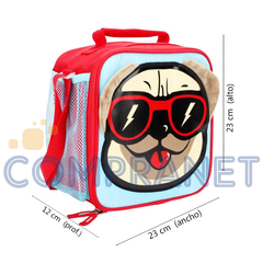 Lunchera Térmica infantil, escolar Perro Skater, Zaphir 12962
