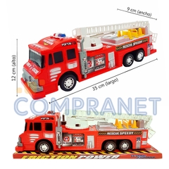 Camion Bombero Estuche Mediano 11291 - Compranet