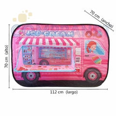 Pelotero Infantil Bus de Helados, incluye 50 pelotas, 11011 - comprar online