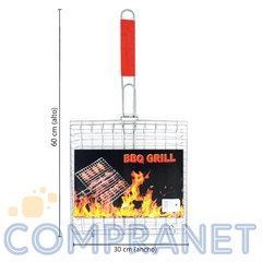 Parrilla Rejilla para Carnes y Verduras, Grande Plancha Bifera 12783 - tienda online