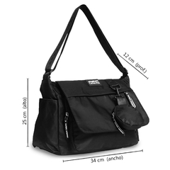Imagen de Bandolera Cartera Grande Agarrate Catalina, Impermeable 13524