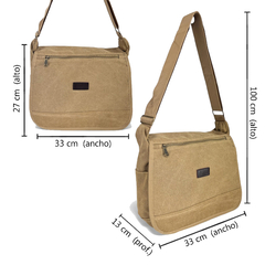 Morral Canvas Pierre Cardin Lona reforzado, Unisex 13529 - Compranet