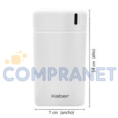 Cargador Portátil Celular, 20000mah Carga Rápida Universal 13156 - tienda online