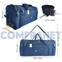 Bolso de Viaje Deportivo, Gigante C/Bolsillos, Económico 12888 - Compranet