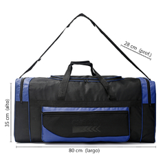Imagen de Bolso de Viaje Deportivo, Gym Checkin Tela reforzado 80x35 cm 13440