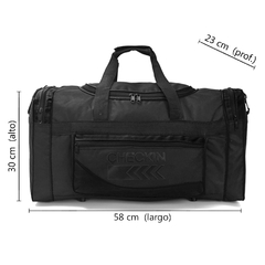 Bolso de Viaje Deportivo, Gym Checkin Tela reforzado 58x30 cm 13435 - tienda online