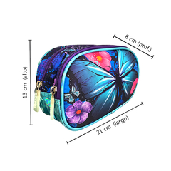 Cartuchera 2 Cierres “Mariposa” Phi Phi Toys 13595 - Compranet