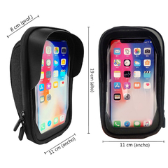 Soporte Celular para Bicicleta, Bolso Impermeable, C/ sujeción 13323 - Compranet