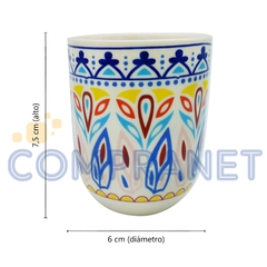 Imagen de COMBO Tetera + 4 Cuencos p/Té, de Porcelana China, 90036.