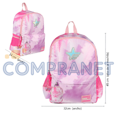 Mochila escolar Footy 18 pulgadas, Espalda, Batik, original Footy, 12920 - tienda online