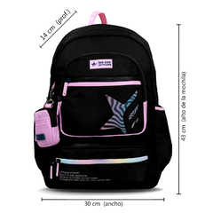 Imagen de Mochila Footy 18 pulgadas, Multipocket Espalda, Big Kids 13515