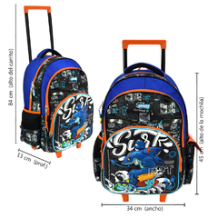 Mochila 18 pulgadas, C/Carrito “SURF”, original PhiPhi, 13590 - Compranet