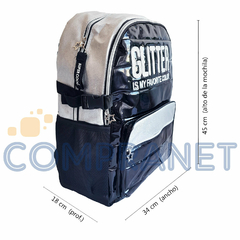 Mochila Escolar Zaphir espalda 18” Glitter, 12977 - tienda online