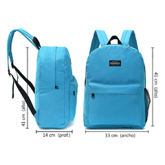 Mochila Escolar Goodpack 17´´, Espalda Lisa Adolescente 13649 - tienda online