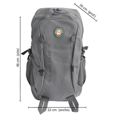 Mochila Roland Garros Paris, Deportiva, 18”, 13522 - comprar online