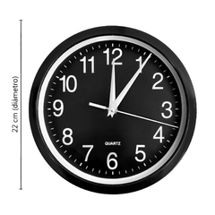 Reloj de pared Analógico de PVC, 22 cm diámetro, Chico 13696 en internet