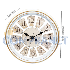 Reloj de pared Calado Grande 45cm, 13249 - Compranet