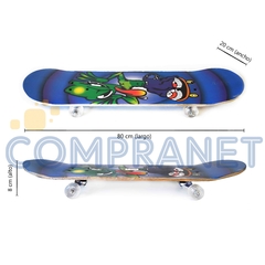 Skate Principiantes, económico, Ruedas plástico siliconado, 7072 - comprar online