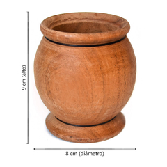 Mate Bolita de Madera Algarrobo 11599 - tienda online