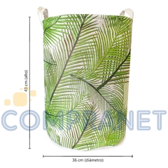 Canasto de Tela rígida, impermeable, usos varios, Ropa sucia 11712 - Compranet