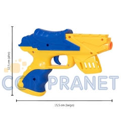 Mini Pistola Lanza Dardos, con 3 dardos, 11821 - tienda online