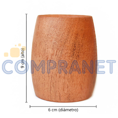 Mate Huevito de Madera Algarrobo 11601 - Compranet