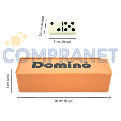 Imagen de Juego de Dominó, caja plástica ficha grande, 11685