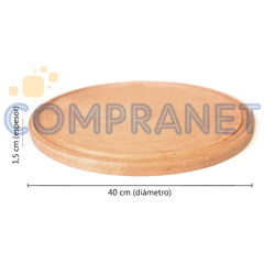 Pizzeras 40cm de Madera Algarrobo 11609 - tienda online