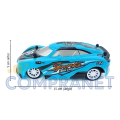 Auto deportivo a Control remoto, con luz,11552