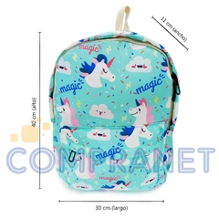 Mochila Estampada Porta-Notebook, impermeable, Urbana 12070 - tienda online