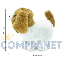 Perrito De Peluche que camina y ladra, con accesorios, 11740 - comprar online