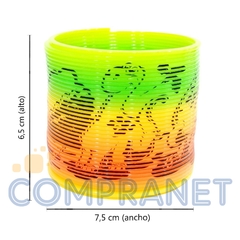 Resorte Mágico redondo Dinosaurio, Antiestress, souvenir, 12390 - tienda online