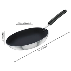 Sartén Profesional Tramontina, 28 cm Profesional Antiadherente, 11962 - tienda online