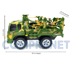 Camión Camuflado Transportador Tanque o Helicóptero 12606 - tienda online