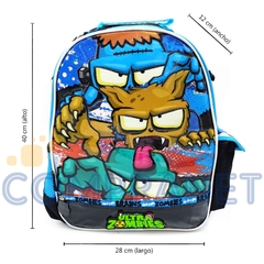 Mochila Escolar Zombies 16´ de espalda, Cresko, 12135 - comprar online