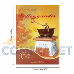 Molinillo de Café Cerámica estampada, Manual, regulable, 11896 en internet