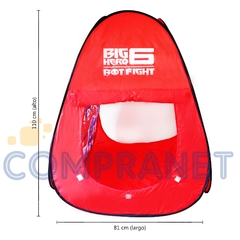 Carpa para Niños, Plegable, con bolso, Big Hero Baymax, 12270